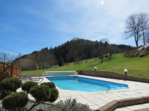 Chalet tout confort avec piscine, terrasse, et sauna privé en montagne - FR-1-589-101